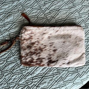 Myra Bag Cowhide Clutch